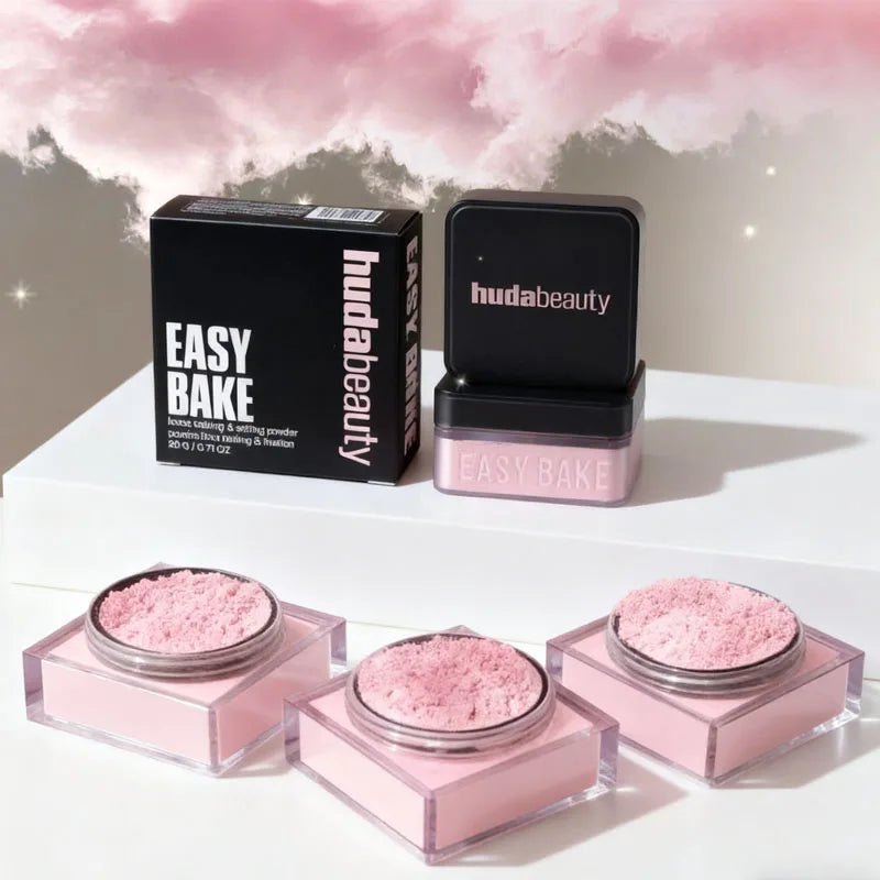 Poudre Baking Professionnelle – Teint Lisse, Éclat Naturel & Contrôle du Sébum Longue Durée