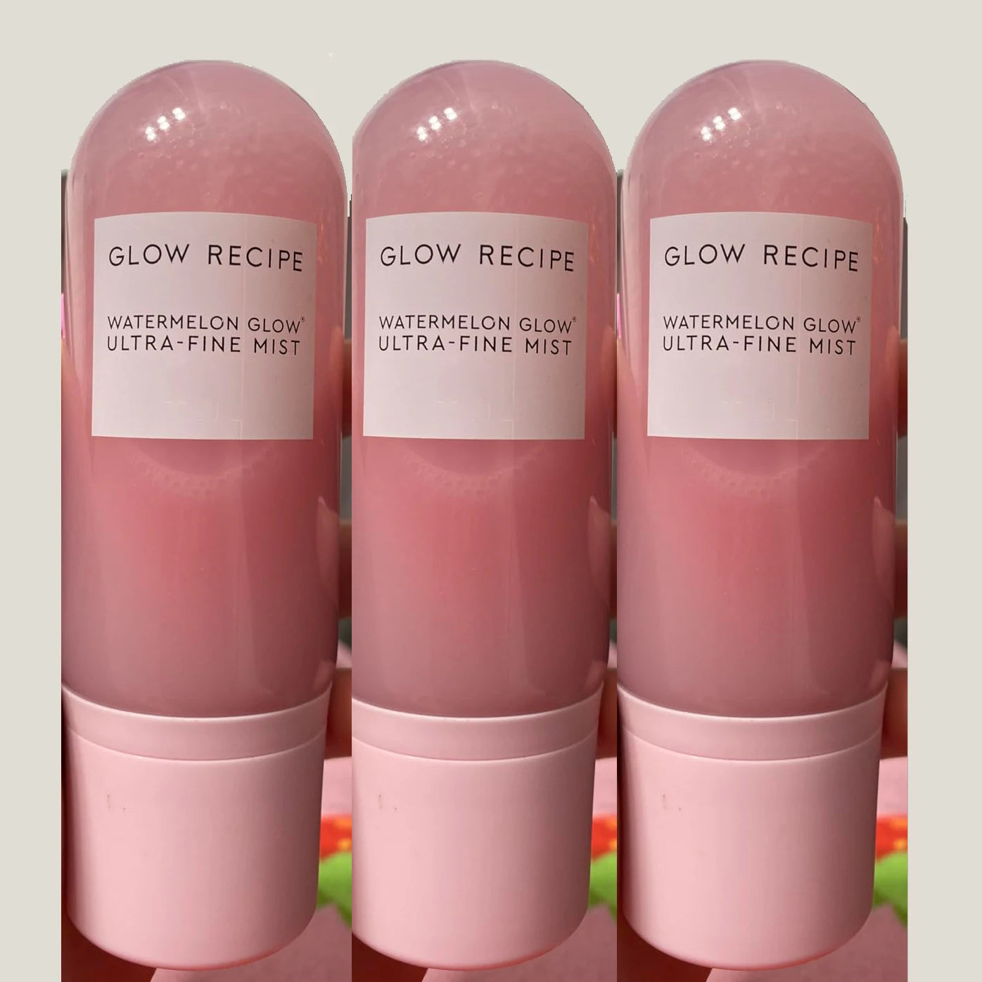 Brume Visage Watermelon Glow – Hydratation Instantanée, Teint Lumineux & Peau Douce